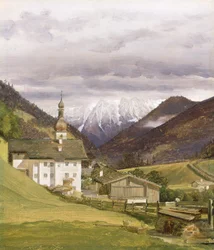 Die Kirche von Ramsau, 1832
